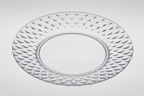 Capri 19cm Plate Clear**