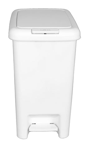 Fairmont 15L Double Opening Pedal Bin White