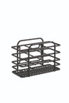 Wire Coated Cutlery Holder - Black