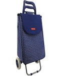 Geometric 2 Wheel Shopping Trolley