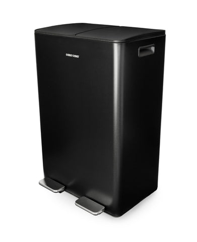 Mayfair 60L Recycle Bin + 3L Internal Food Bin Matt Black