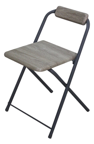 Miami Folding Chair Square Grey/Sonoma**