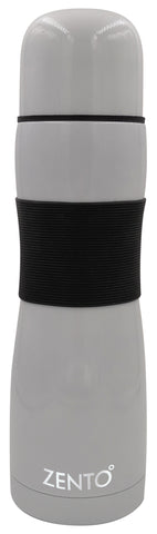 Silicon Grip Flask White 500ml**