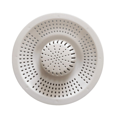 Sink Strainer Plastic - White