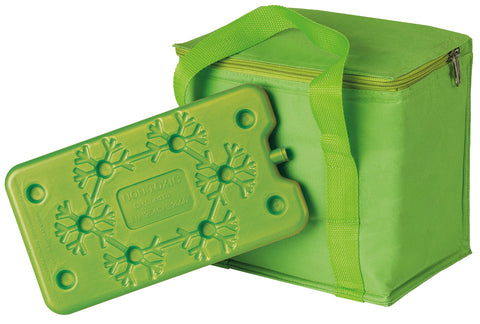 Cool Bag with Ice Pack Set Green**