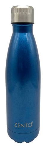 Classic SS Vacuum Water Bottle Metallic Blue