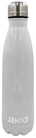 SS Vacuum Water Bottle White 500ml**