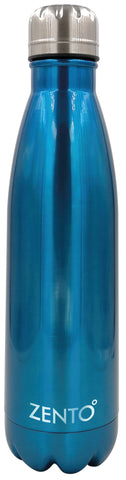 SS Vacuum Water Bottle Blue 500ml