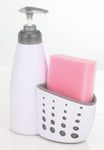 Marini Soap Dispenser & Holder - Wh/Gy