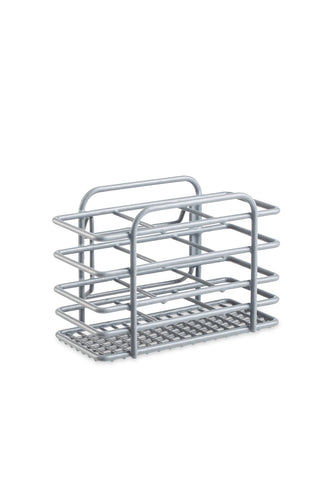 Wire Coated Cutlery Holder - Grey