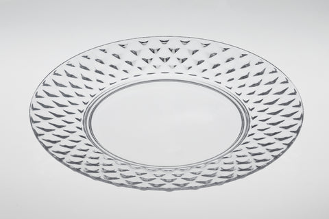 Capri 25cm Plate Clear