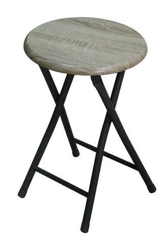 Miami Folding Stool Grey/Sanoma**